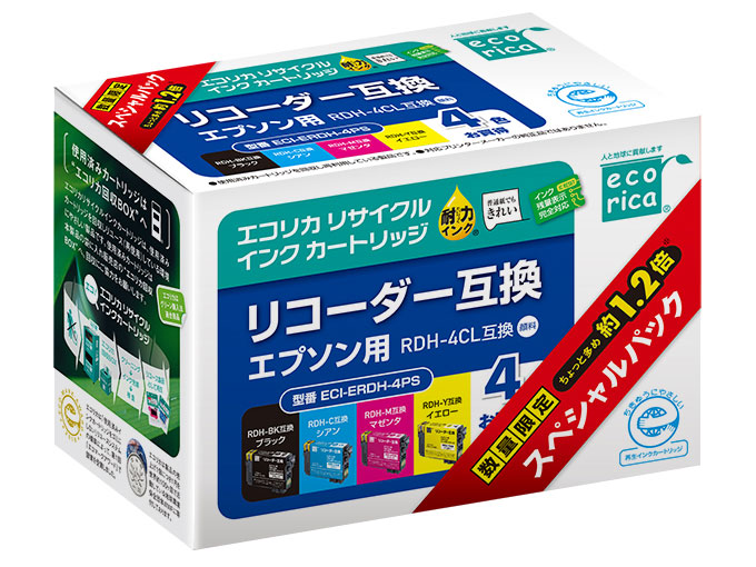 ECI-ERDH-4PS [�G�v�\���p RDH-4CL 4�F�p�b�N] �̐��i�摜