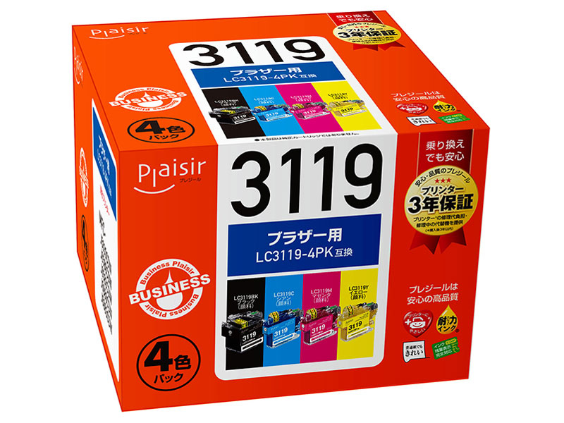 BPL-BR3119-4P [�u���U�[�p LC3119-4PK 4�F�p�b�N] �̐��i�摜