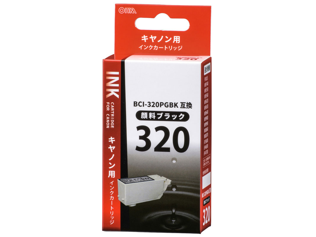 INK-C320B-BK [�L���m���p BCI-320PGBK �u���b�N] �̐��i�摜