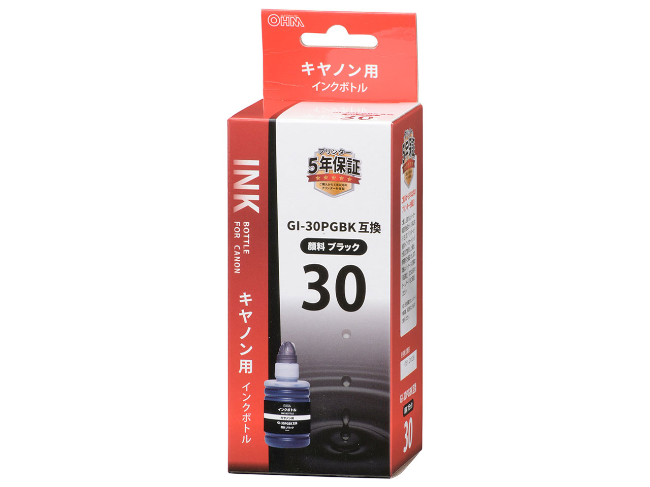 INK-CGI30BK [�L���m���p GI-30PGBK �u���b�N] �̐��i�摜