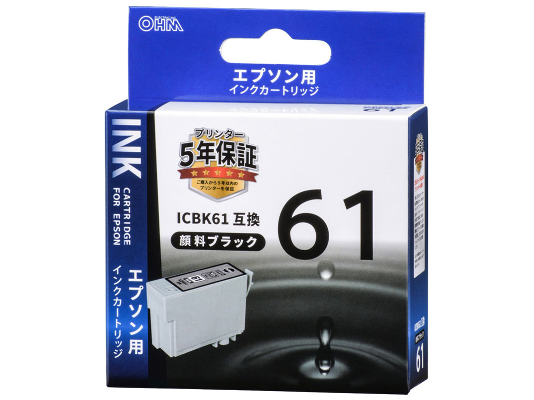 INK-E61B-BK [�G�v�\���p ICBK61 �u���b�N] �̐��i�摜