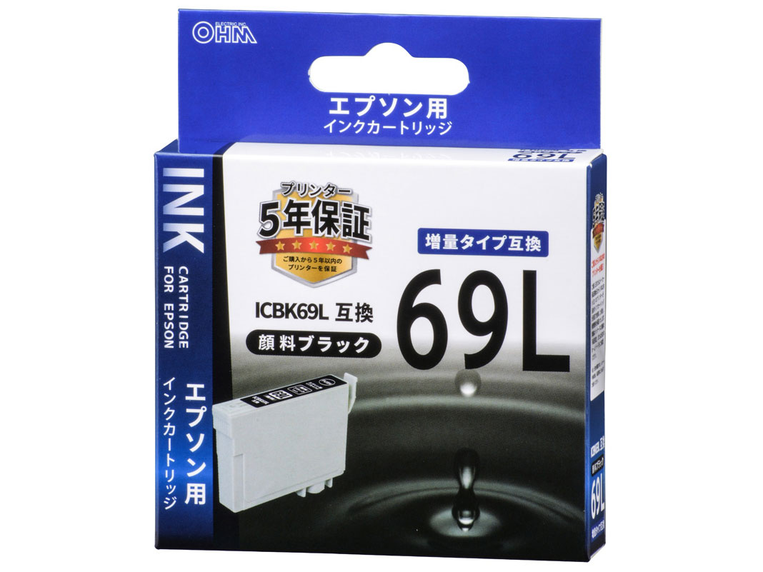 INK-E69LB-BK [�G�v�\���p ICBK69L �u���b�N] �̐��i�摜