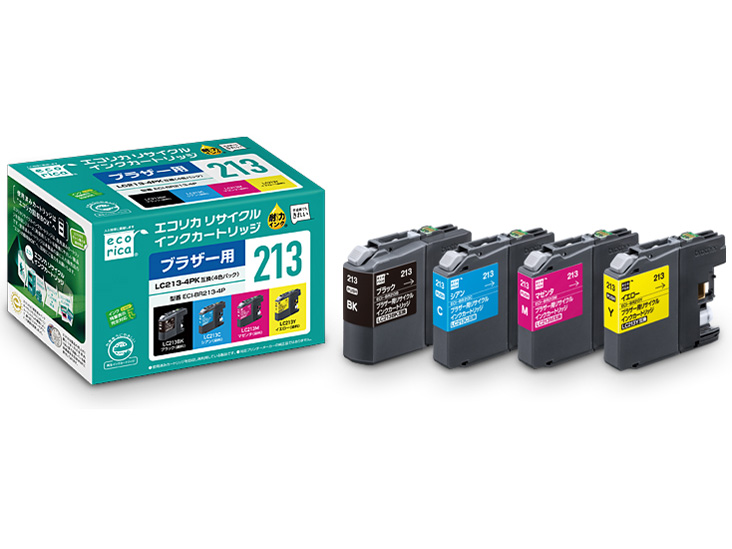 ECI-BR213-4P [�u���U�[�p LC213-4PK 4�F�p�b�N]
