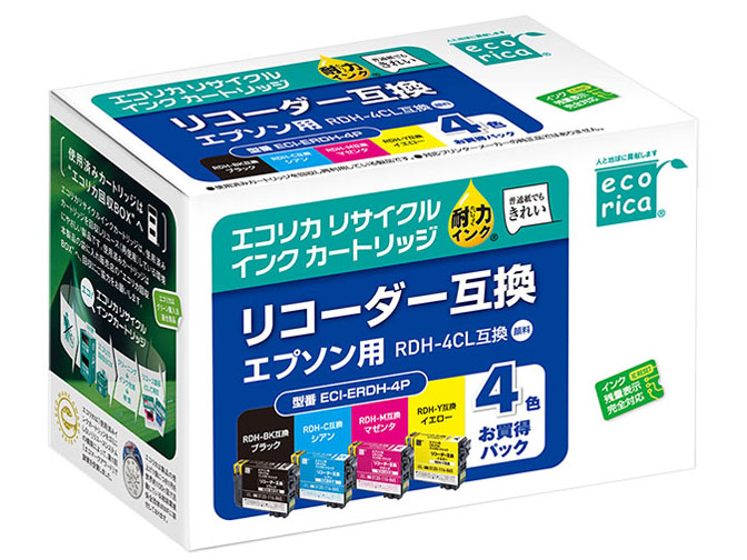 ECI-ERDH-4P [�G�v�\���p RDH-4CL 4�F�p�b�N] �̐��i�摜