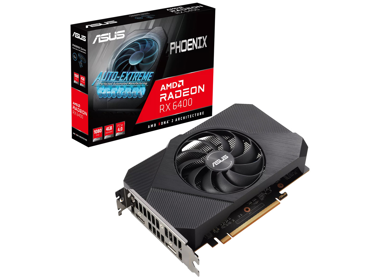 チップ種類(AMD):Radeon RX 6400のグラフィックボード・ビデオ