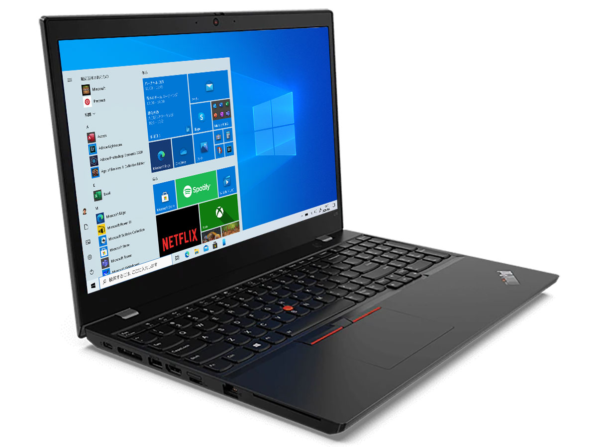 ThinkPad L15 Gen 1 Windows 10 Pro�ECore i5 10210U�E8GB�������[�E256GB SSD�E15.6�^�t��HD�t������ 20U3S1EX00