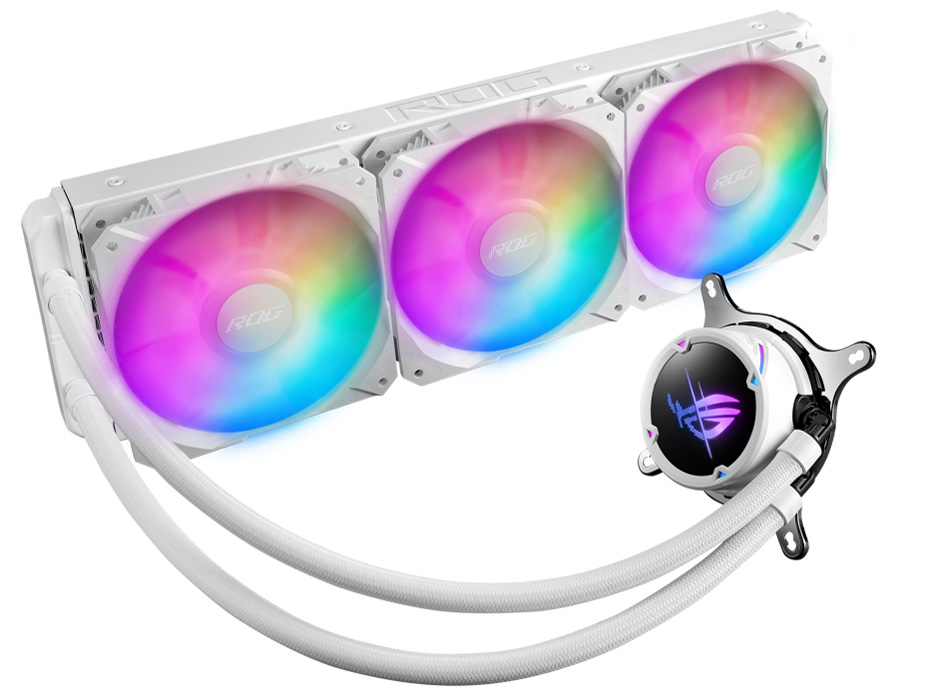 ROG STRIX LC II 360 ARGB WHITE EDITION �̐��i�摜