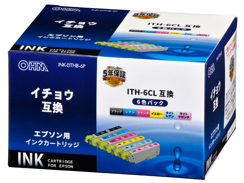 INK-EITHB-6P [�G�v�\���p ITH-6CL 6�F�p�b�N] �̐��i�摜