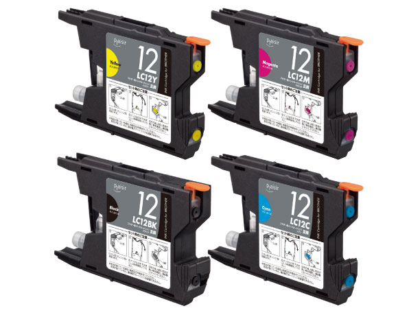 PLE-BR124P [�u���U�[�p LC12-4PK 4�F�p�b�N] �̐��i�摜