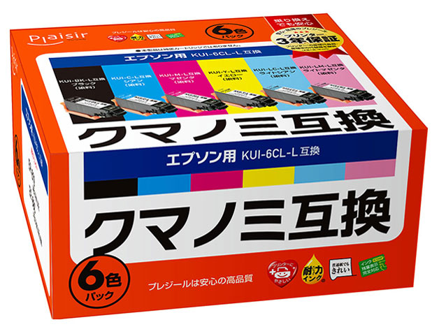 PLE-EKUIL-6P [�G�v�\���p KUI-6CL-L 6�F�p�b�N] �̐��i�摜