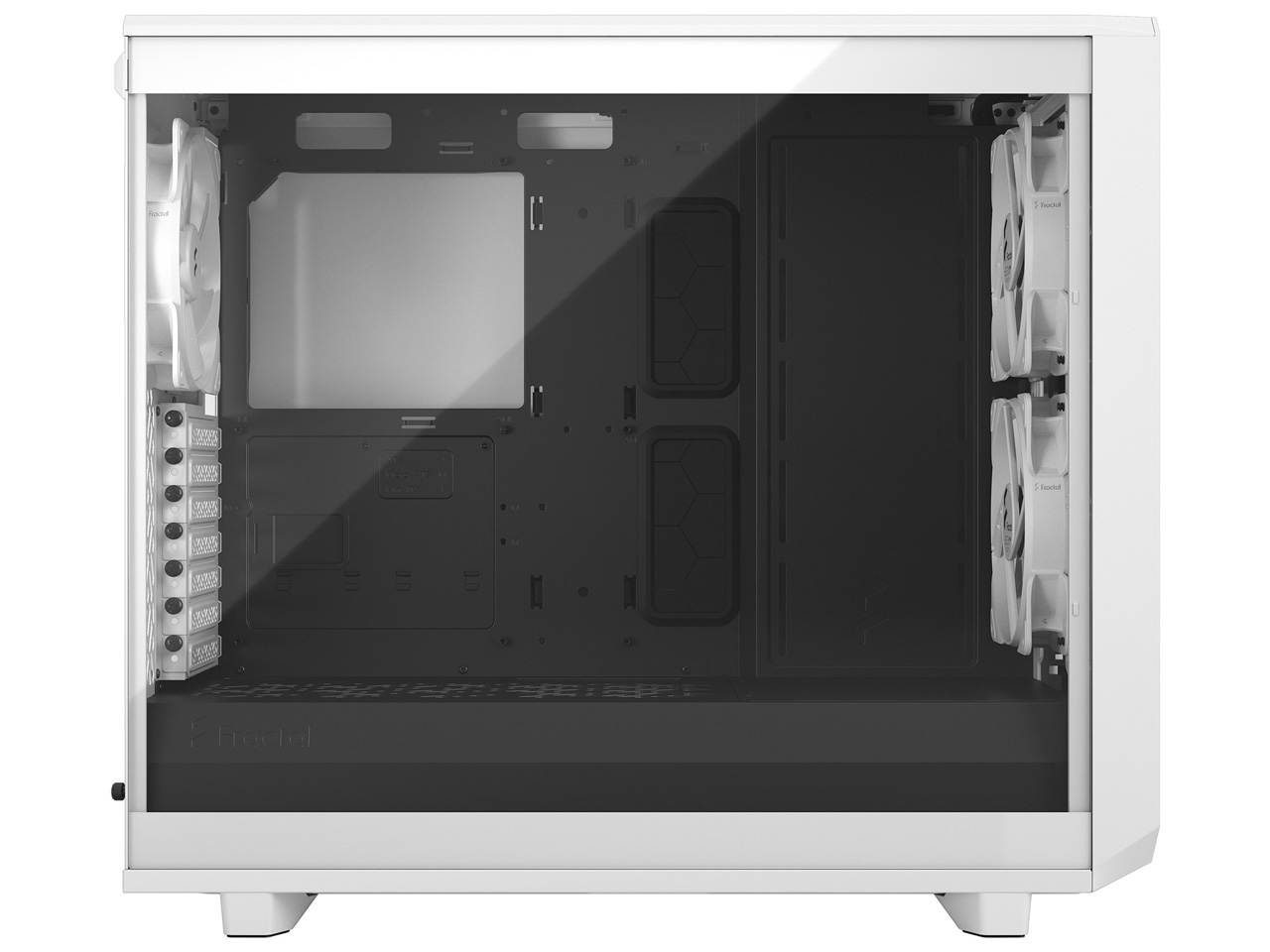 Meshify 2 Lite TG FD-C-MEL2A-04 [�z���C�g/�N���A]