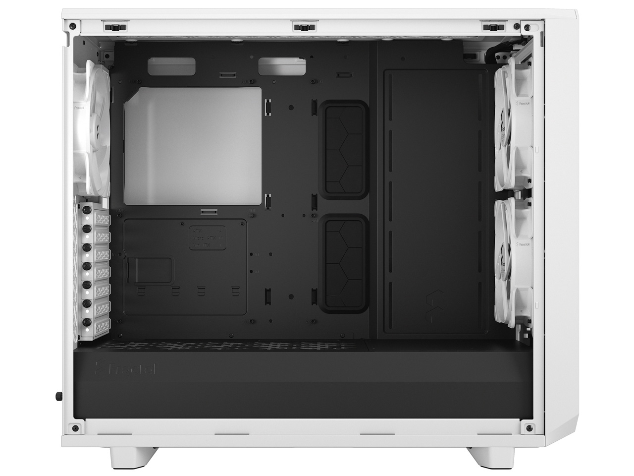 Meshify 2 Lite TG FD-C-MEL2A-04 [�z���C�g/�N���A]