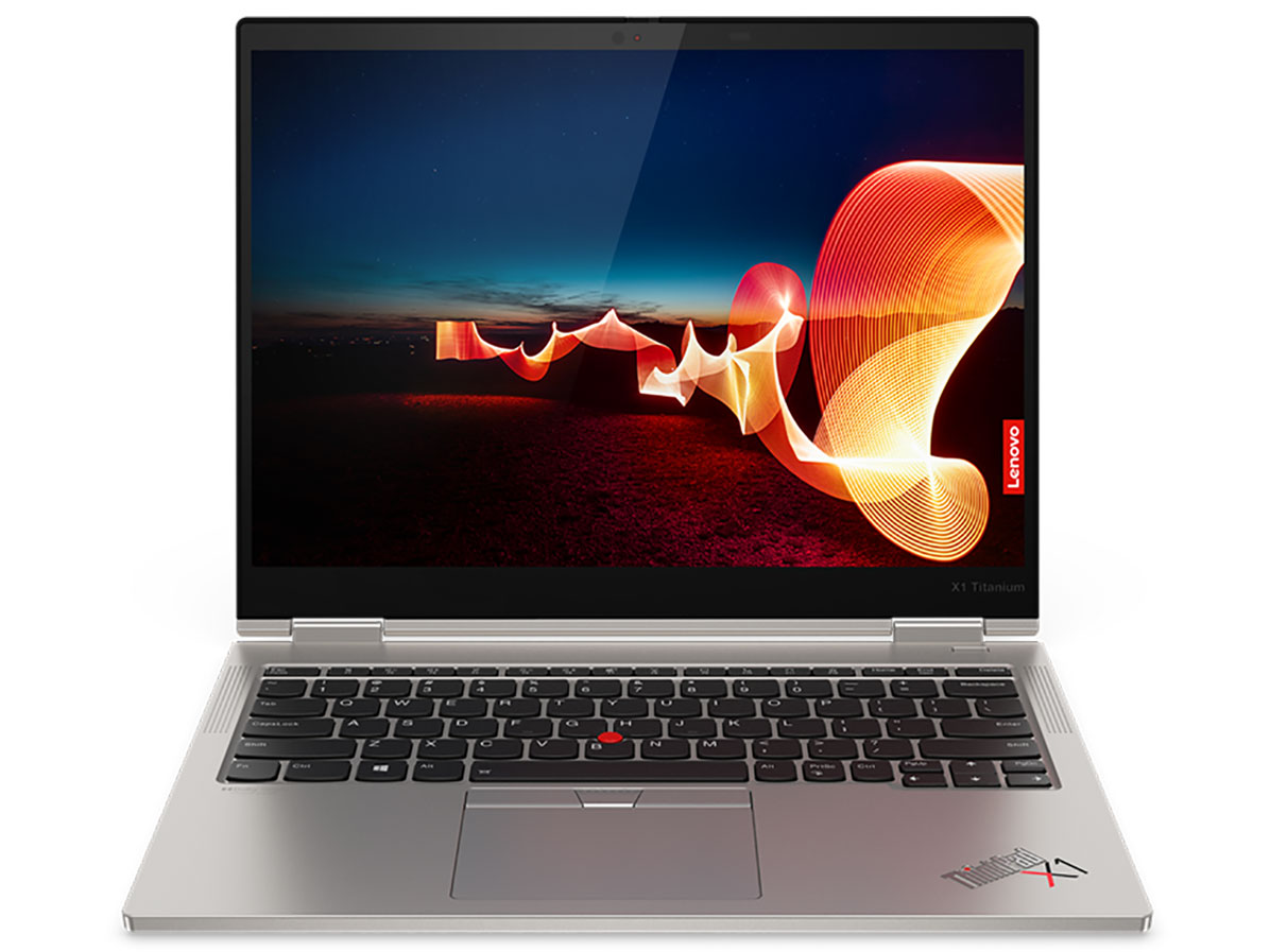 ThinkPad X1 Titanium Windows 10 Pro�ECore i7 1160G7�E16GB�������[�E512GB SSD�E13.5�^QHD�t������ �I�t�B�X�t�� 20QA009XJP �̐��i�摜