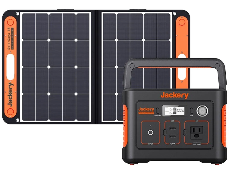 Jackery �|�[�^�u���d�� 400+SolarSaga 60 �̐��i�摜