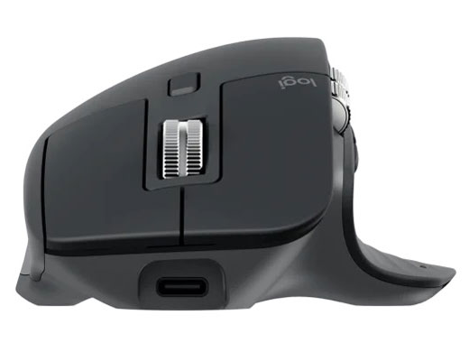 『本体2』 MX Master 3S Advanced Wireless Mouse MX2300GR [グラファイト] の製品画像