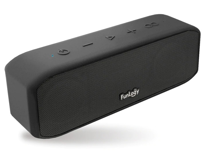 FunLogy ワイヤレススピーカー 木目調　最新モデル FUNLOGY Bass2 / ポータブルスピーカー