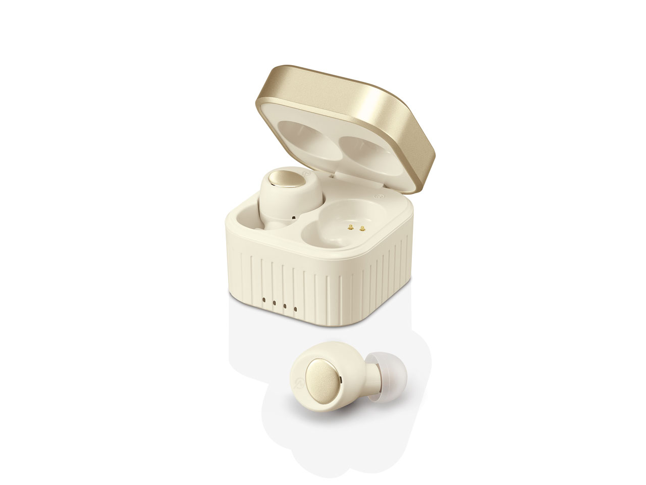M-SOUNDS Honey Milk MS-TW23IV ワイヤレス イヤホン エムエスシー M-SOUNDS MS-TW23IV [Honey Milk] 価格比較 - 価格.com