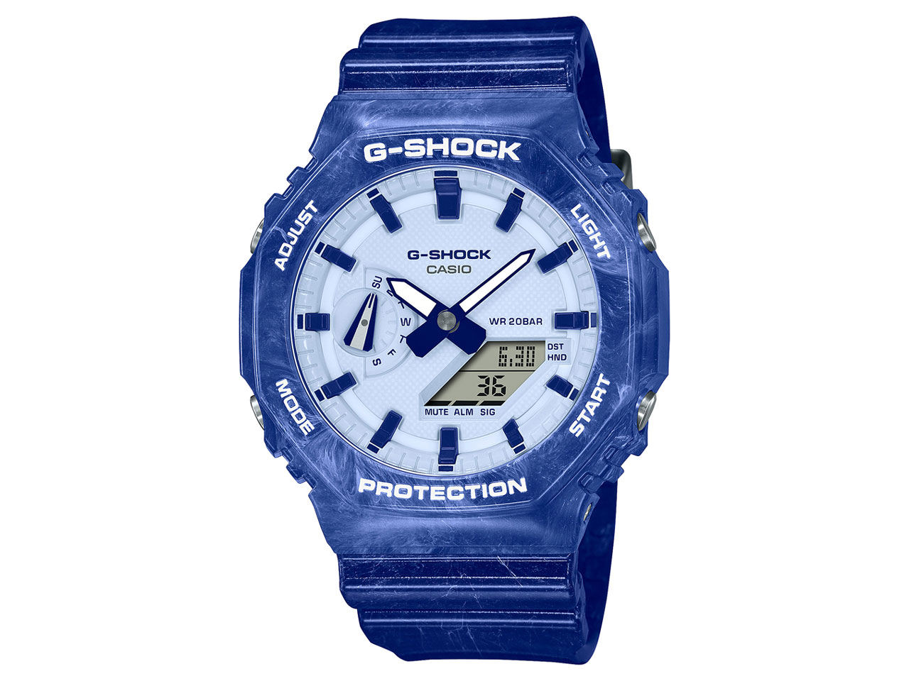 G-SHOCK GA-2100BWP-2AJR �̐��i�摜