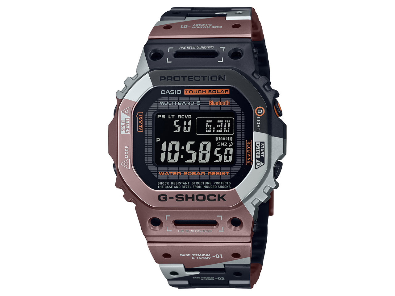 G-SHOCK GMW-B5000TVB-1JR �̐��i�摜