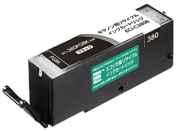 ECI-C380B [�L���m���p BCI-380PGBK �u���b�N] �̐��i�摜
