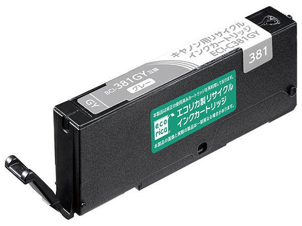 ECI-C381GY [�L���m���p BCI-381GY �O���[] �̐��i�摜