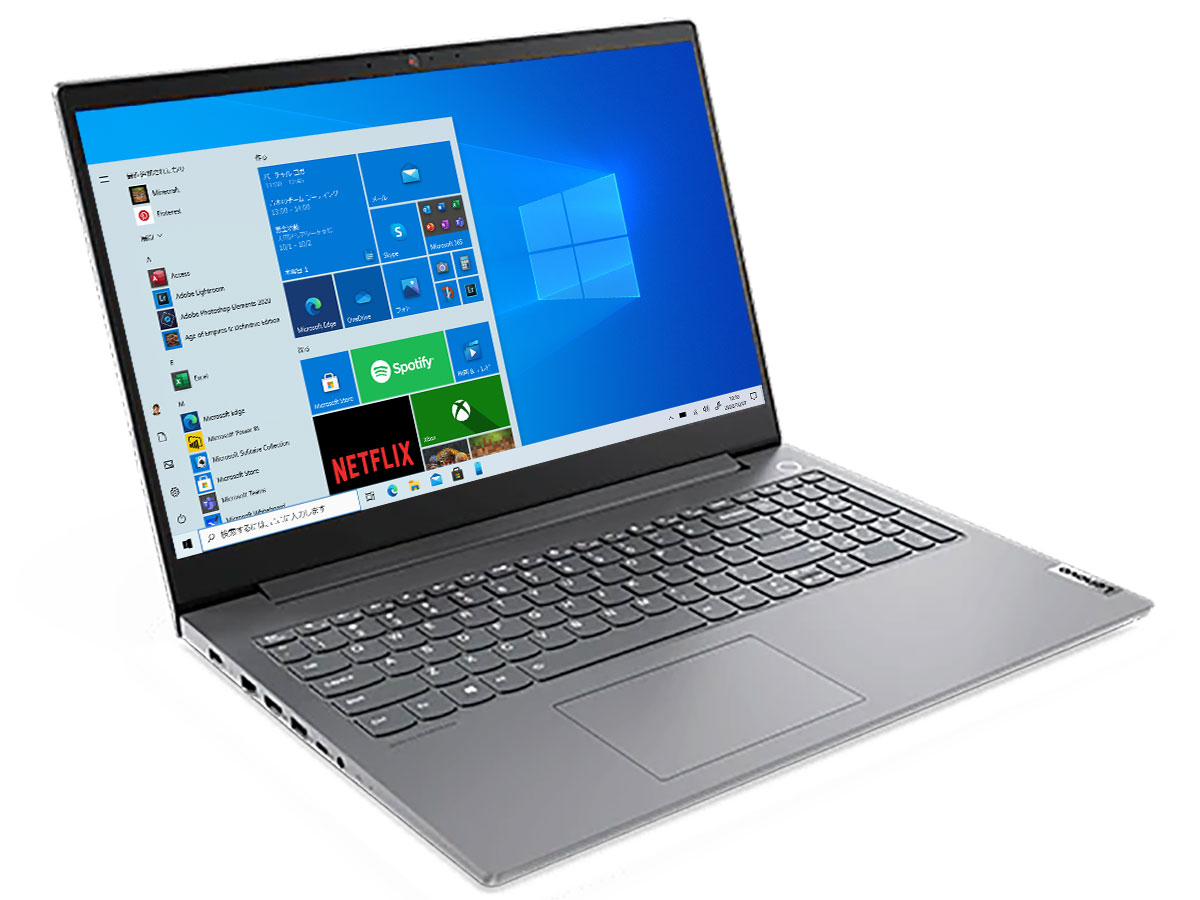 ThinkBook 15p Core i7 10750H�E16GB�������[�E512GB SSD�EGTX 1650Ti Max-Q�E15.6�^�t��HD�t������ 20V3001LJP �̐��i�摜