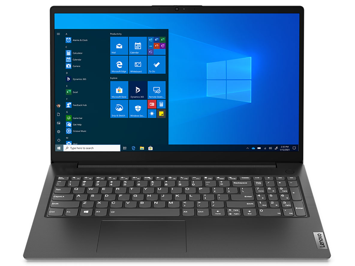 Lenovo V15 Gen 2 Windows 10 Pro�EAMD Ryzen 5 5500U�E8GB�������[�E256GB SSD�E15.6�^�t��HD�t������ �I�t�B�X�t�� 82KD004DJP �̐��i�摜