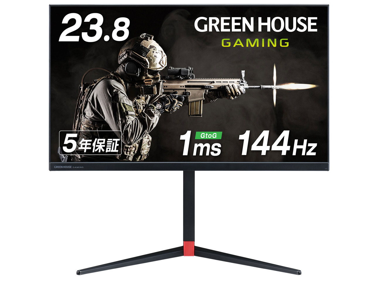 GH-GLCC238AZ-BK [23.8�C���` �u���b�N] �̐��i�摜