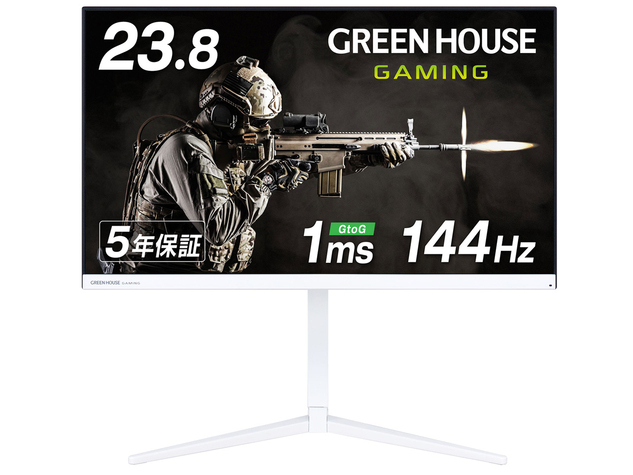 GH-GLCC238AZ-WH [23.8�C���` �z���C�g] �̐��i�摜