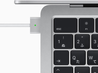 MacBook Air Liquid Retina�f�B�X�v���C 13.6 MLXY3J/A [�V���o�[]