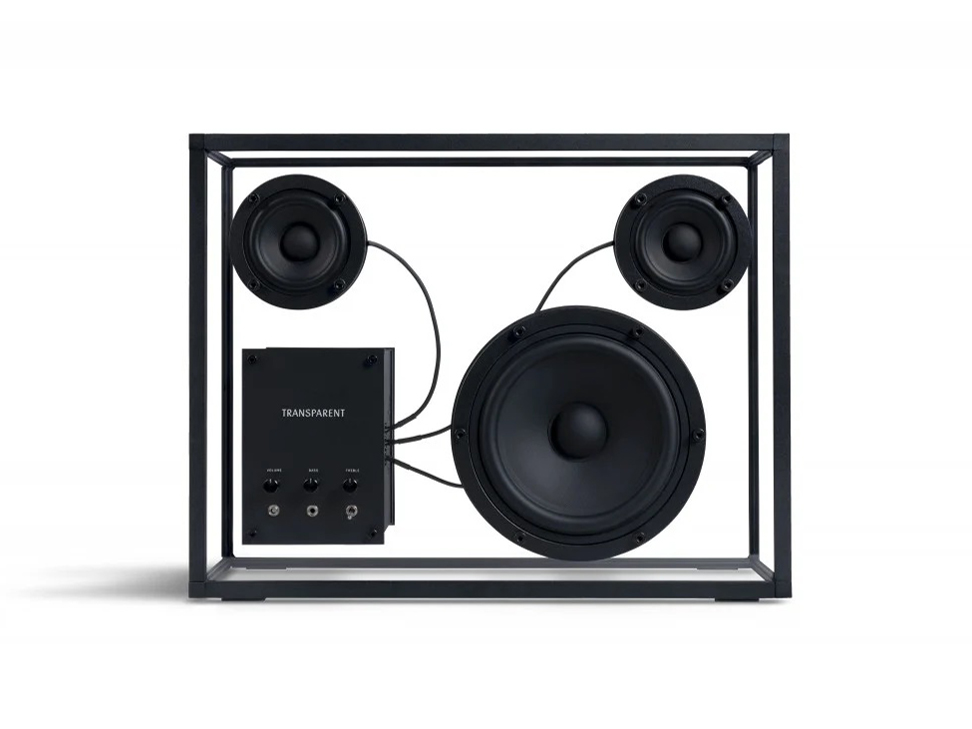 スピーカー・ウーファー TRANSPARENT speaker ts-b TPS-01 TRANSPARENT TRANSPARENT SPEAKER TPS-01 [ブラック/レッドコード