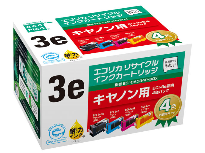 ECI-CA034P/BOX [�L���m���p BCI-3E/4MP 4�F�p�b�N] �̐��i�摜