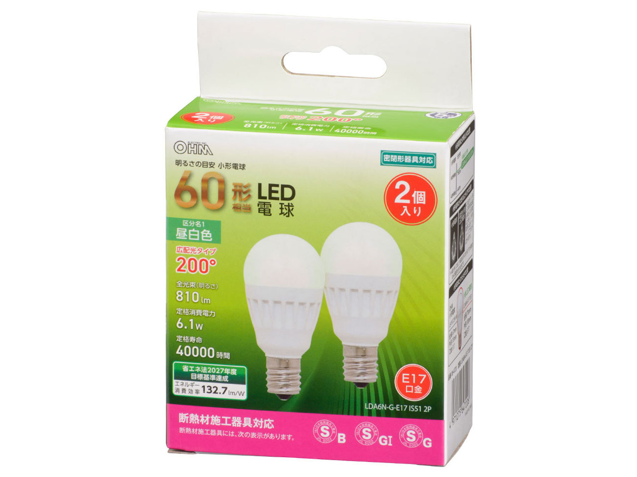 LDA6N-G-E17 IS51 2P [�����F] �̐��i�摜