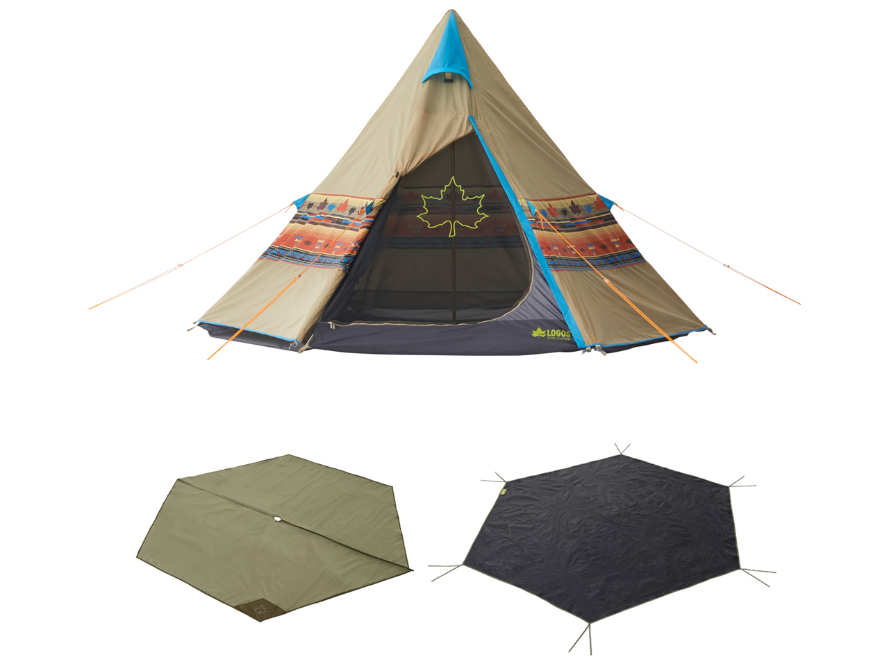 LOGOS �i�o�z Tepee 300 �Z�b�g-BB 71908001 �̐��i�摜