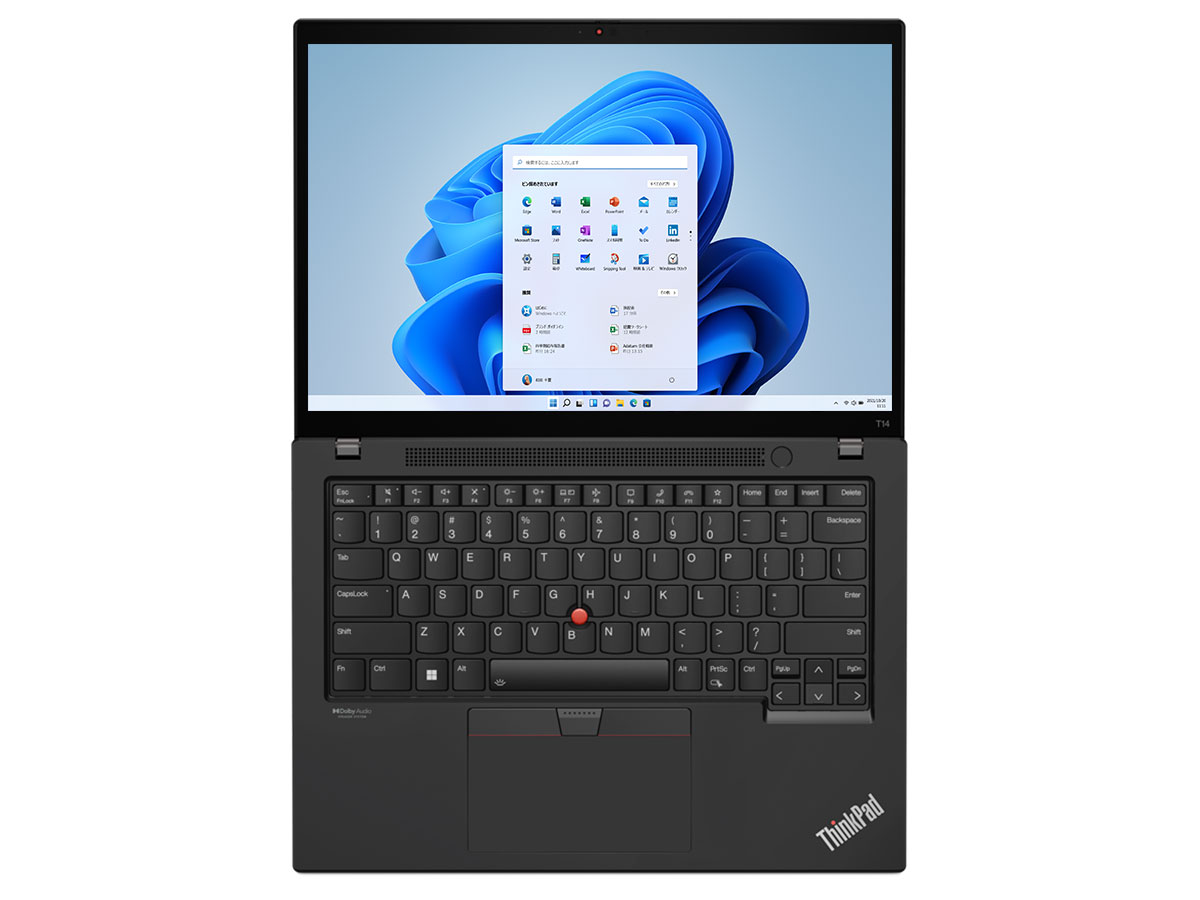 ThinkPad T14 Gen 3 Core i7 1260P�E16GB�������[�E512GB SSD�E14�^WUXGA�t������ 21AHCTO1WW