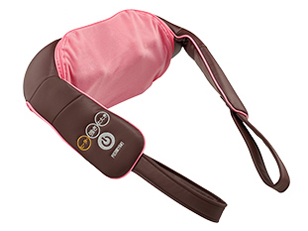 フジ　ネックマッサージャー　FN-JT1 ブラウンピンク フジ医療器 SUPER RELAX フジ ネックマッサージャー FN-JT1 価格
