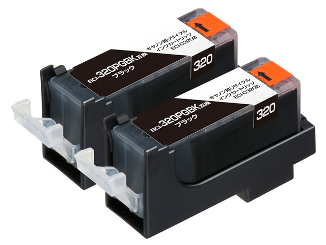 ECI-C320B2P [�L���m���p BCI-320PGBK2P �u���b�N2�{�p�b�N] �̐��i�摜