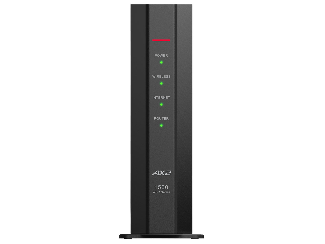 AirStation WSR-1500AX2B-BK [�u���b�N]