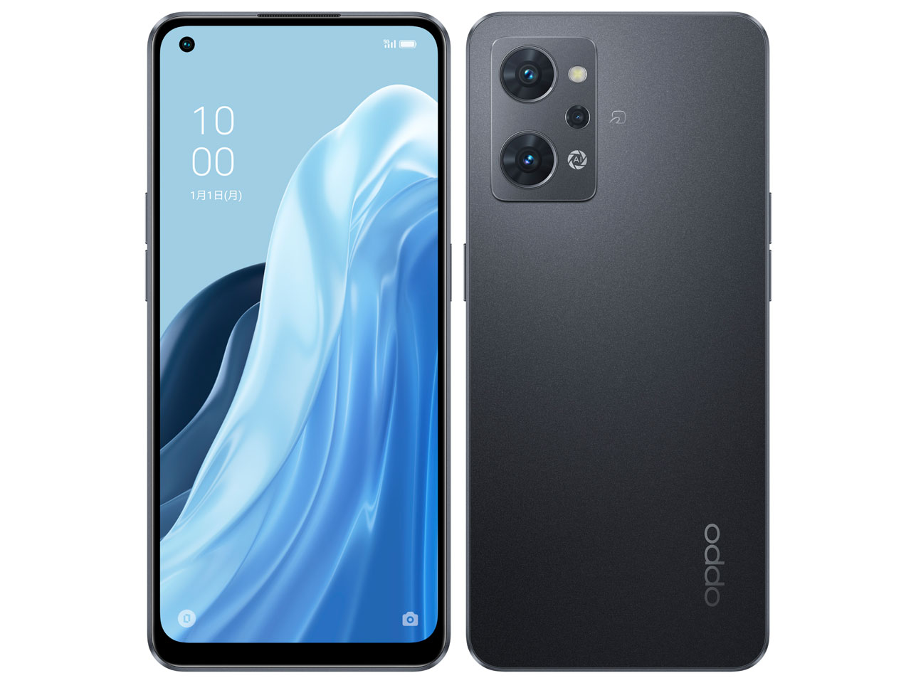 OPPO Reno7 A SIM�t���[ [�X�^�[���[�u���b�N] �̐��i�摜