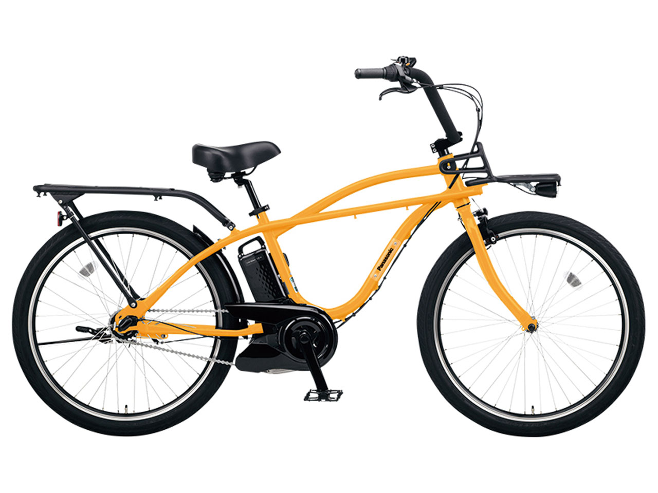 Panasonic パナソニック　電動自転車 bp02 タンカーイエロー パナソニック BP02 BE-ELZC634-Y2 [タンカーイエロー] + 専用