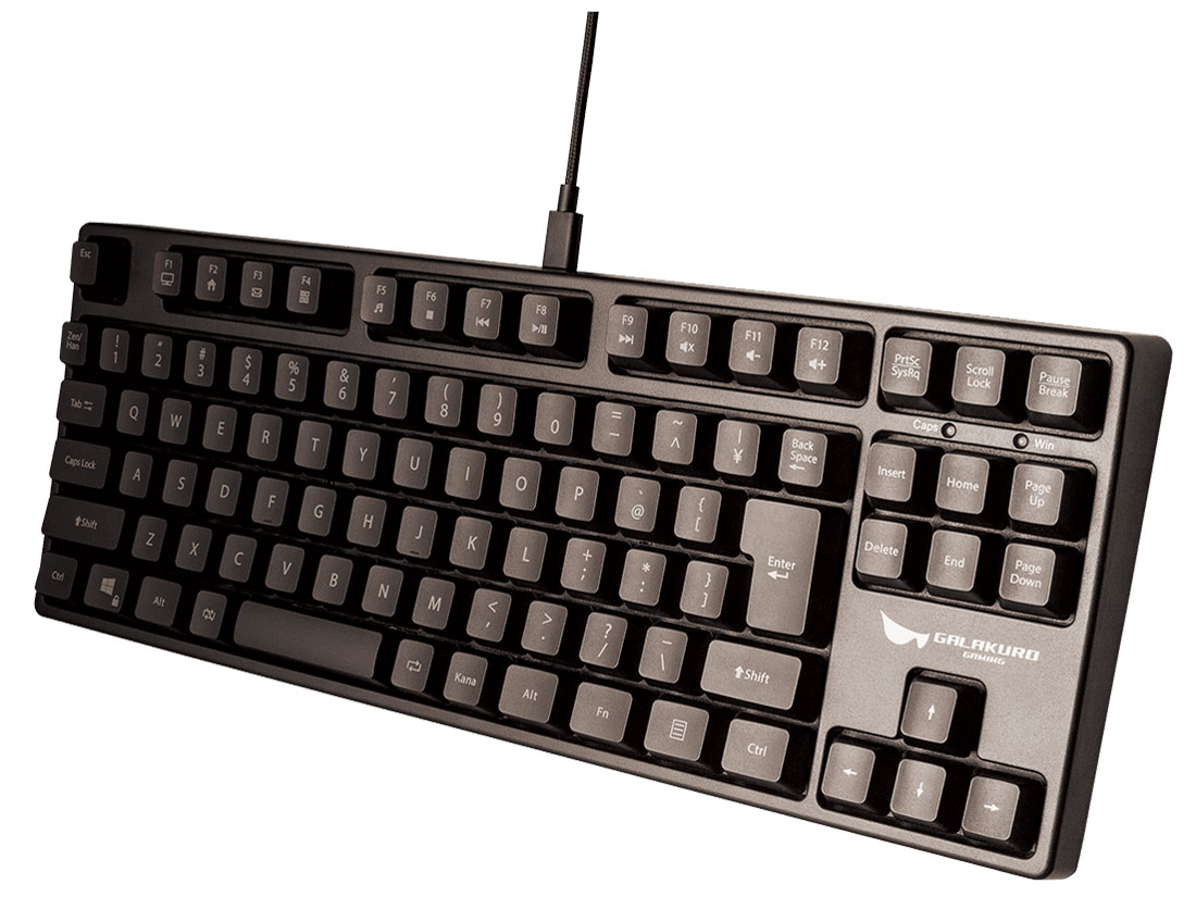 GALAKURO GAMING GG-K/92-01Wired-RED �Ԏ�