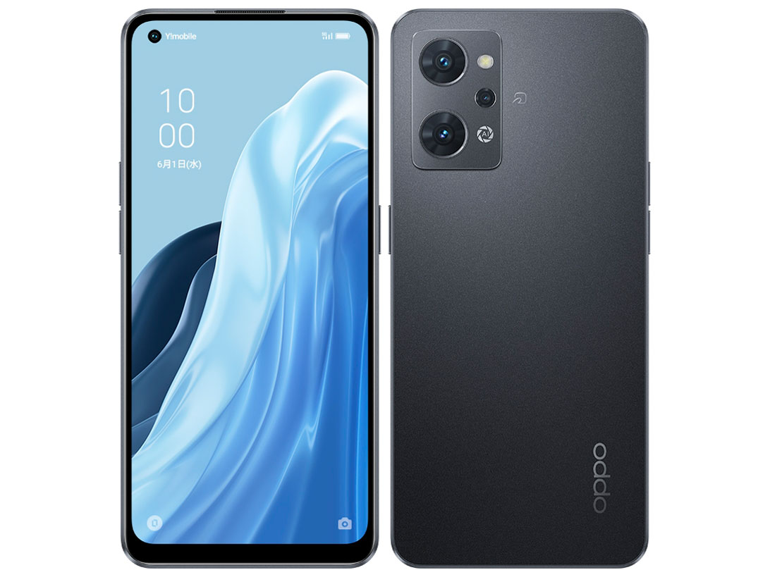 OPPO Reno7 A ���C���o�C�� [�X�^�[���[�u���b�N] �̐��i�摜