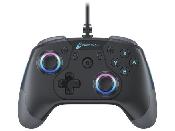 CYBER�E�Q�[�~���O�R���g���[���[ HG �L���^�C�v(SWITCH�p) CY-NSOGCWD-BK [�u���b�N] �̐��i�摜