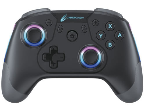 CYBER�E�Q�[�~���O�R���g���[���[ HG �����^�C�v(SWITCH�p) CY-NSOGCWL-BK [�u���b�N] �̐��i�摜