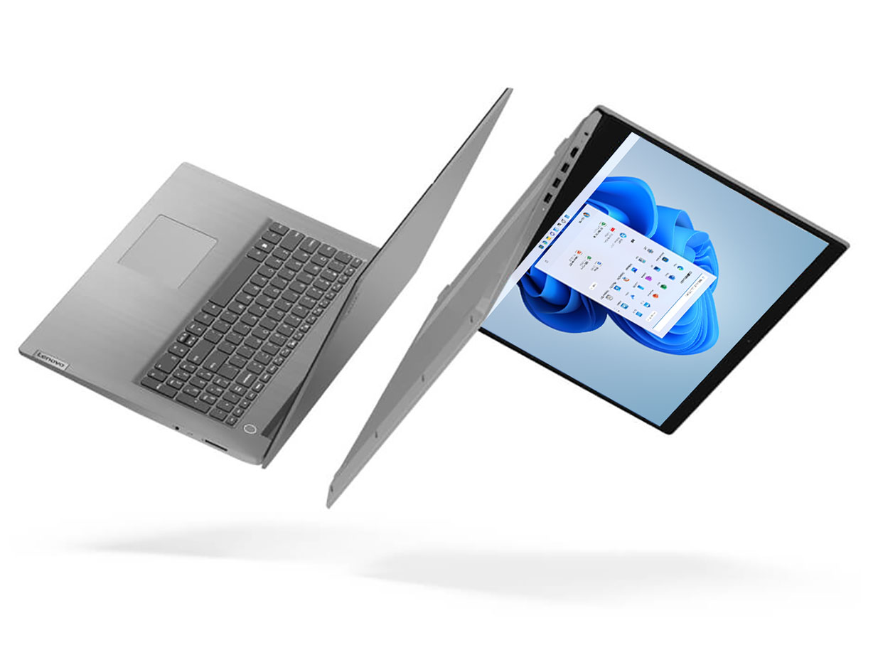 IdeaPad Slim 350 AMD Ryzen 3 3250U�E4GB�������[�E128GB SSD�E17.3�^�t��HD�t������ �I�t�B�X�t�� 81W200B1JP