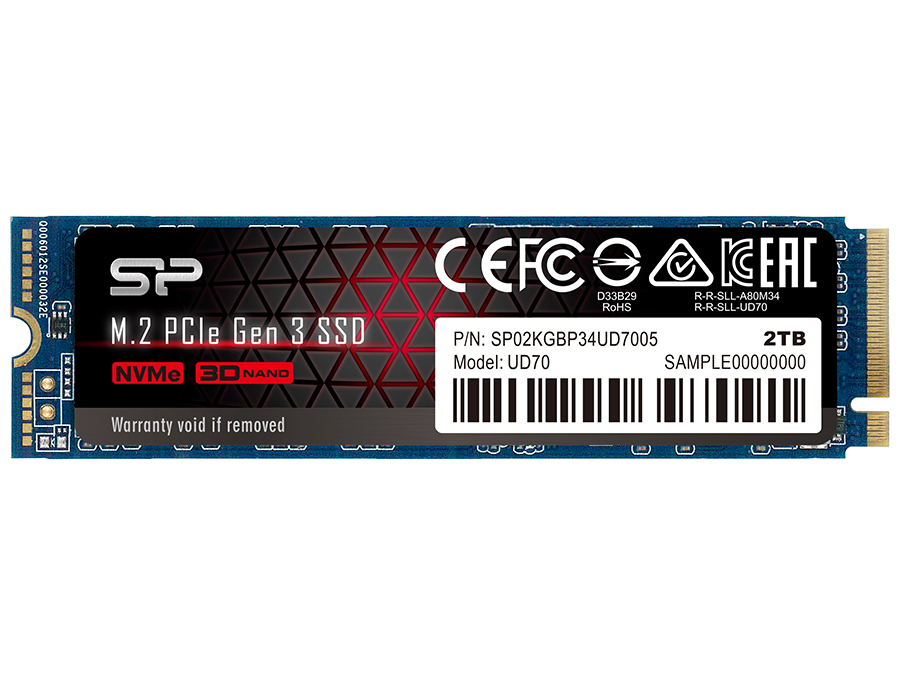 PCIe Gen 3x4 UD70 SP02KGBP34UD7005 �̐��i�摜