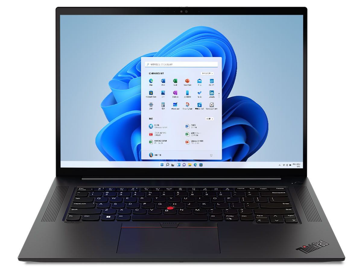ThinkPad X1 Extreme Gen 5 Core i7 12700H�E16GB�������[�E512GB SSD�ENVIDIA GeForce RTX 3050Ti�E16�^WUXGA�t������ 21DECTO1WW �̐��i�摜