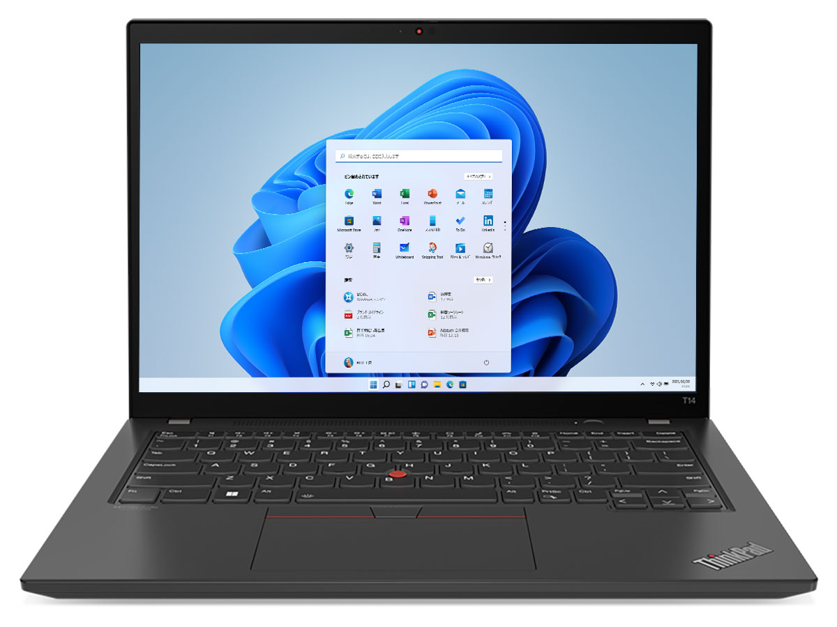 ThinkPad T14 Gen 3 AMD Ryzen 7 PRO 6850U�E16GB�������[�E256GB SSD�E14�^WUXGA�t������ 21CFCTO1WW �̐��i�摜