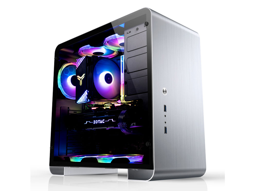 Harigane-417351 Core i5 12400/16GB������/1TB NVMe SSD/RTX 3060Ti���ڃ��f�� [Silver] �̐��i�摜