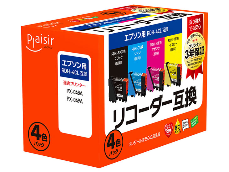 PLE-ERDH-4P [�G�v�\���p RDH-4CL 4�F�p�b�N] �̐��i�摜